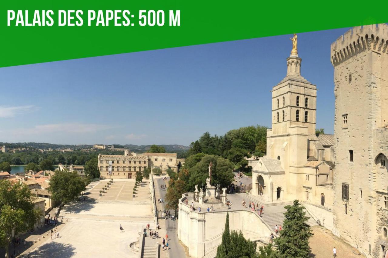 Utopique - 2 Min Palais Des Papes - Wifi - Patio أفينيون المظهر الخارجي الصورة